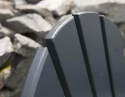 Havemøbelland Adirondack stol - Grå