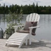Havemøbelland Adirondack Stol - Hvid