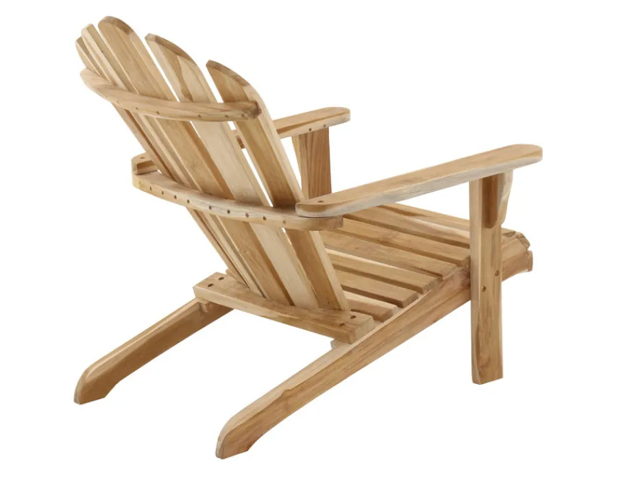 Havemøbelland Adirondackstol - Teak