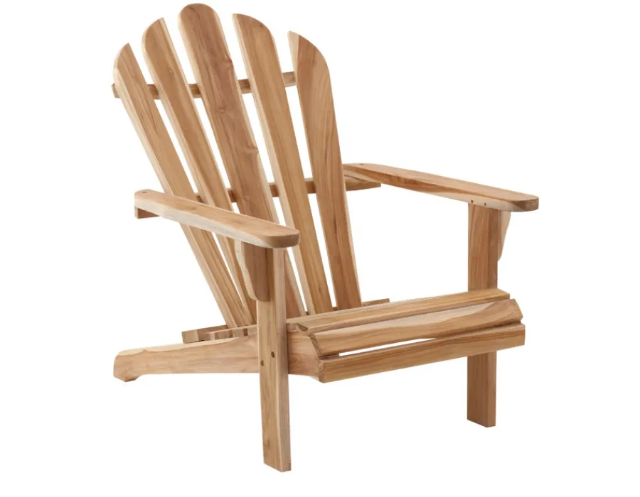 Havemøbelland Adirondackstol - Teak