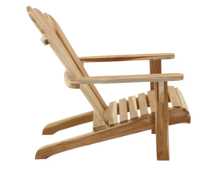Havemøbelland Adirondackstol - Teak
