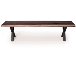 Havemøbelland Akita Bænk, Eg, Mørk olie, 40x180 cm