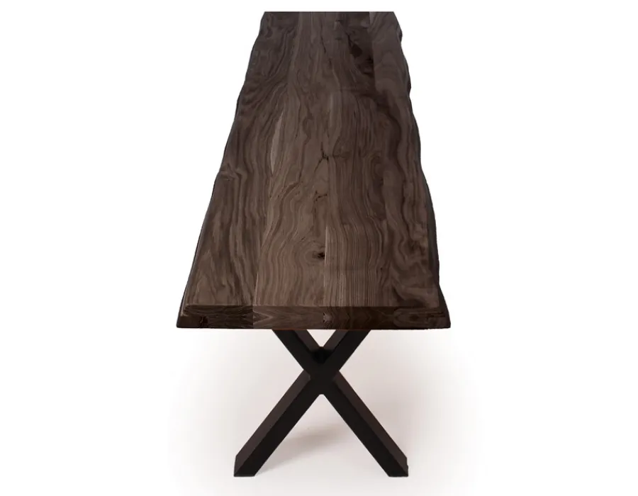 Havemøbelland Akita Bænk, Eg, Mørk olie, 40x180 cm