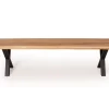 Havemøbelland Akita Bænk, Eg, Natur olie, 40x180 cm