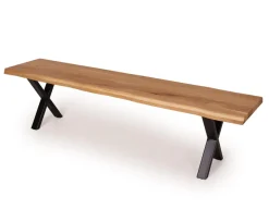 Havemøbelland Akita Bænk, Eg, Natur olie, 40x180 cm
