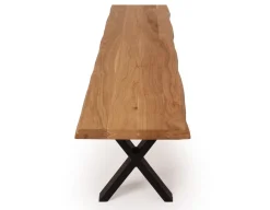 Havemøbelland Akita Bænk, Eg, Natur olie, 40x180 cm
