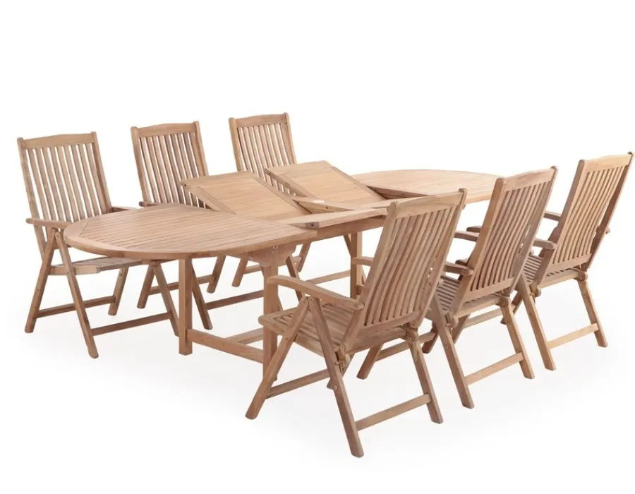 Havemøbelland Alma Devon Teak Havemøbelsæt