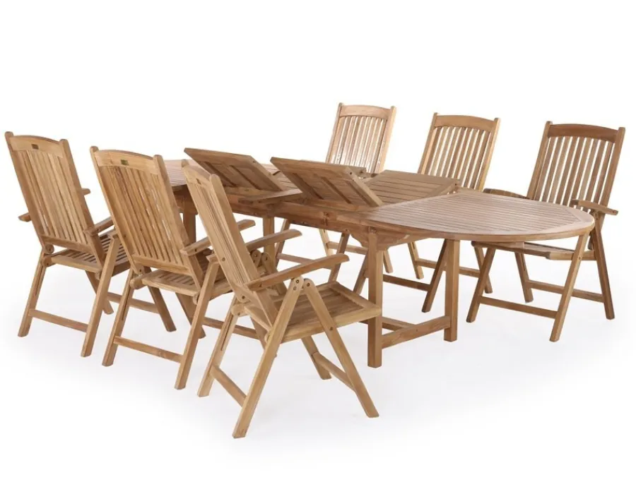 Havemøbelland Alma Madrid Teak Havemøbelsæt