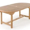 Havemøbelland Alma Teak udtræksbord - 100x200/250/300 cm