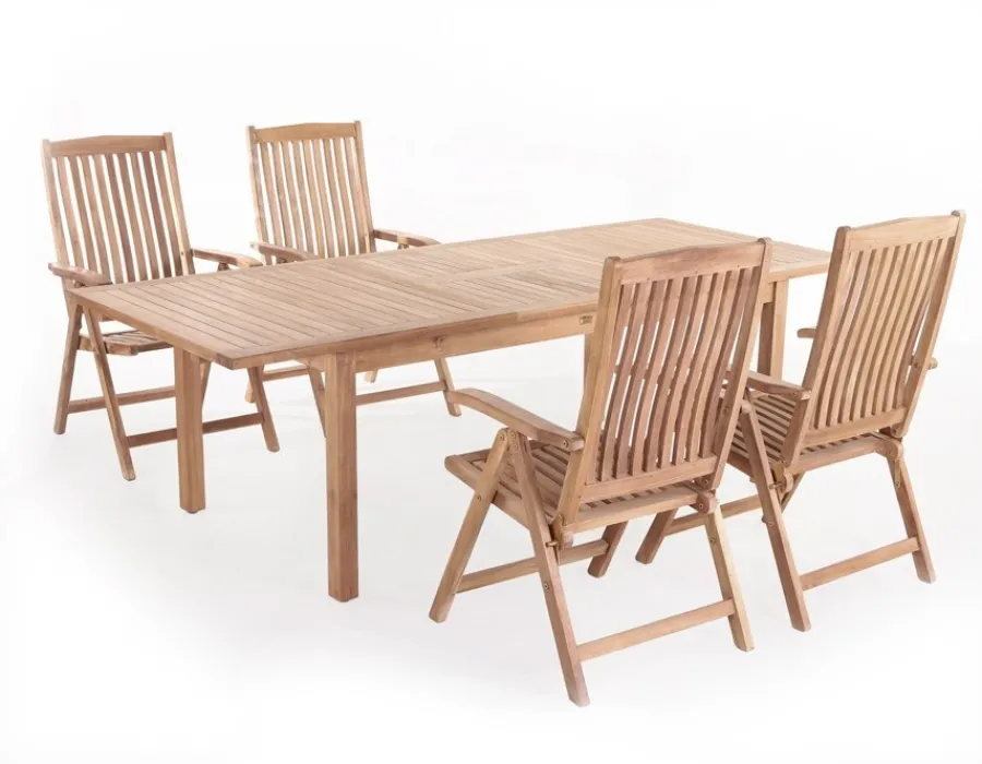 Havemøbelland Alsa Devon Teak Havemøbelsæt