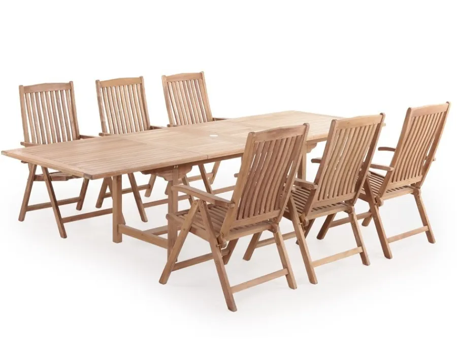 Havemøbelland Anna Devon Teak Havemøbelsæt