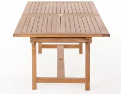 Havemøbelland Anna Teak bord - 100x200/250/300 cm