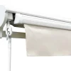 Havemøbelland Ask Manuel Markise - Semikassette - 4,8 x 3 m - Hvid/Beige