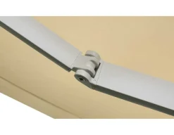 Havemøbelland Ask Manuel Markise - Semikassette - 4,8 x 3 m - Hvid/Beige