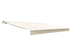Havemøbelland Ask Manuel Markise - Semikassette - 4,8 x 3 m - Hvid/Beige