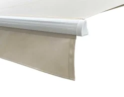 Havemøbelland Ask Manuel Markise - Semikassette - 4,8 x 3 m - Hvid/Beige