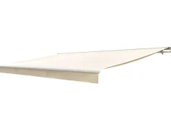 Havemøbelland Ask Manuel Markise - Semikassette - 4,8 x 3 m - Hvid/Beige