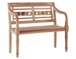 Havemøbelland Batavia Teak Havebænk
