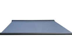 Havemøbelland Bøg Markise - m/motor & LED-lys - 3,5 x 3 m - Grå/Grå