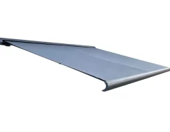 Havemøbelland Bøg Markise - m/motor & LED-lys - 3,5 x 3 m - Grå/Grå