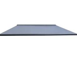 Havemøbelland Bøg Markise - m/motor & LED-lys - 4,8 x 3 m - Grå/Grå
