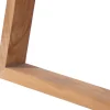 Havemøbelland Bordben i Teak - Trapez - 2 stk.