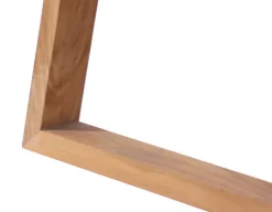 Havemøbelland Bordben i Teak - Trapez - 2 stk.