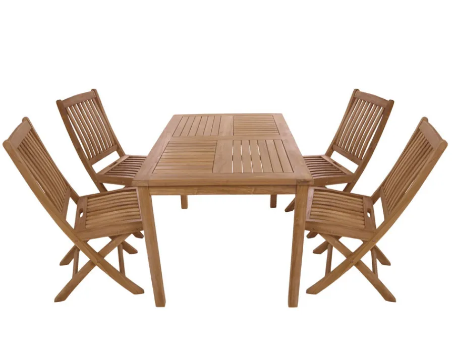 Havemøbelland Bremen 120 Mia Teak Havemøbelsæt