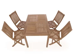 Havemøbelland Bremen 120 Mia Teak Havemøbelsæt