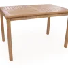 Havemøbelland Bremen Teak bord - 80x120 cm