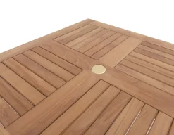 Havemøbelland Bremen Teak bord - 90x90 cm