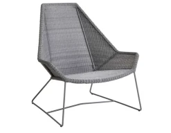 Havemøbelland Cane-line Breeze Highback Stol - Light grey