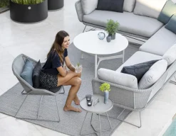 Havemøbelland Cane-line Breeze Loungestol - Light Grey