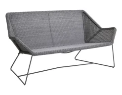 Havemøbelland Cane-line Breeze 2 pers. Sofa, Light Grey