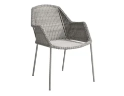 Havemøbelland Cane-line Breeze Stabelstol m/armlæn - Taupe