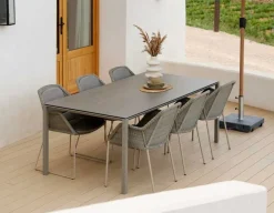 Havemøbelland Cane-line Breeze Stabelstol m/armlæn - Taupe