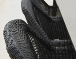 Havemøbelland Cane-line Breeze Stabelstol m/armlæn - Black