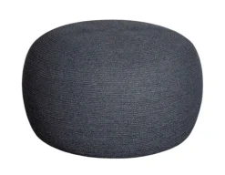 Havemøbelland Cane-line Circle Fodskammel, Stor, Dark Grey