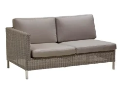 Havemøbelland Cane-line Connect Loungesæt m/chaiselong - Taupe