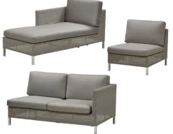 Havemøbelland Cane-line Connect Loungesæt - Taupe