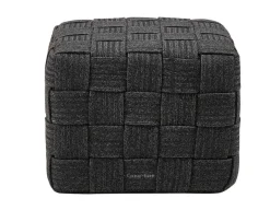 Havemøbelland Cane-line Cube Fodskammel, Dark Grey
