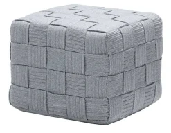 Havemøbelland Cane-line Cube Fodskammel, Light Grey
