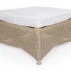 Havemøbelland Cane-line Diamond Fodskammel m/hynde - Light Natural/White