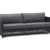 Havemøbelland Cane-line Diamond 3 pers. sofa m/hynder - Graphite/Grey