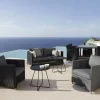 Havemøbelland Cane-line Diamond Stol m/hynde - Graphite/Grey