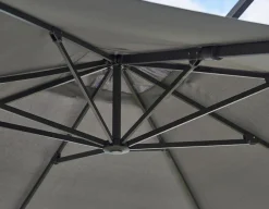 Havemøbelland Cane-line Hyde, Hængeparasol, Tilt, 3 x 4 m, Dusty White