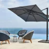 Havemøbelland Cane-line Hyde, Hængeparasol, Tilt, 3 x 4 m, Light Grey