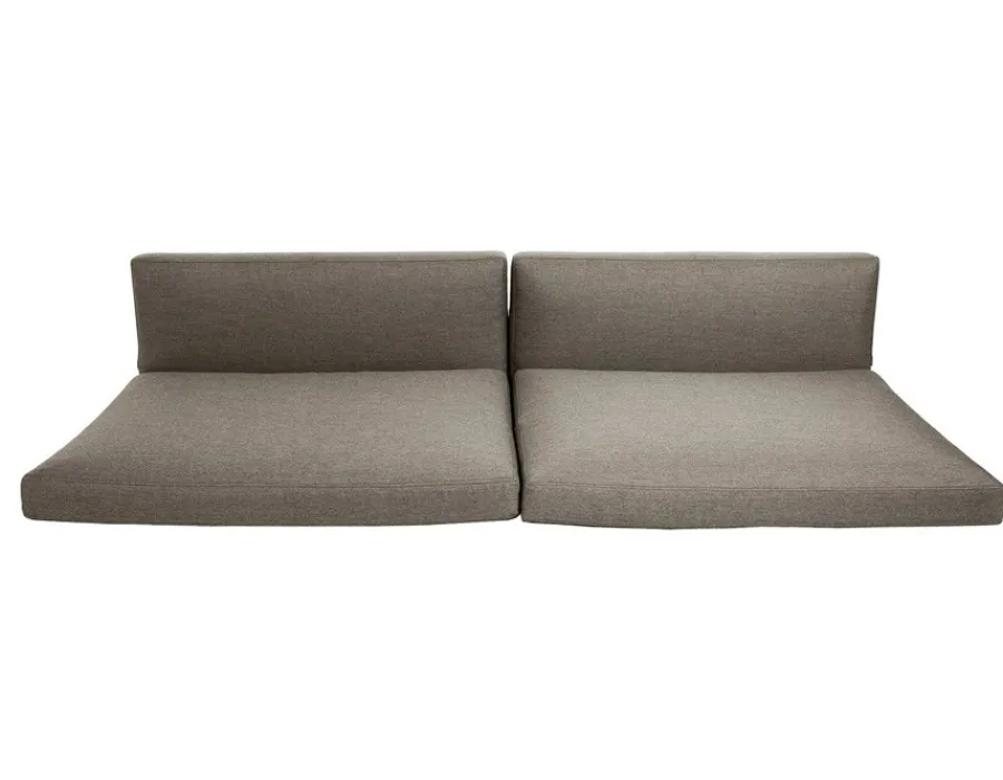 Havemøbelland Cane-line Hyndesæt til Connect 3 pers. sofa - Brun