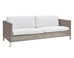 Havemøbelland Cane-line Hyndesæt til Connect 3 pers. sofa - White Natté