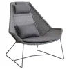 Havemøbelland Cane-line Hynde til Breeze Highback Stol - Grey Natté